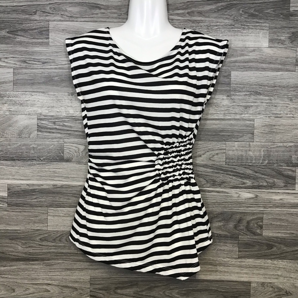 Coolwear Black And White Top